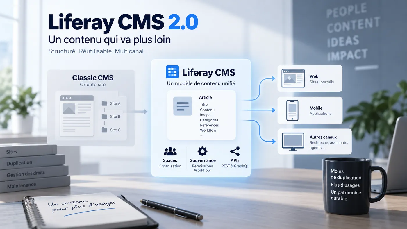Liferay CMS 2.0 : pourquoi l'éditeur reconstruit son CMS et ce que cela change pour vos équipes